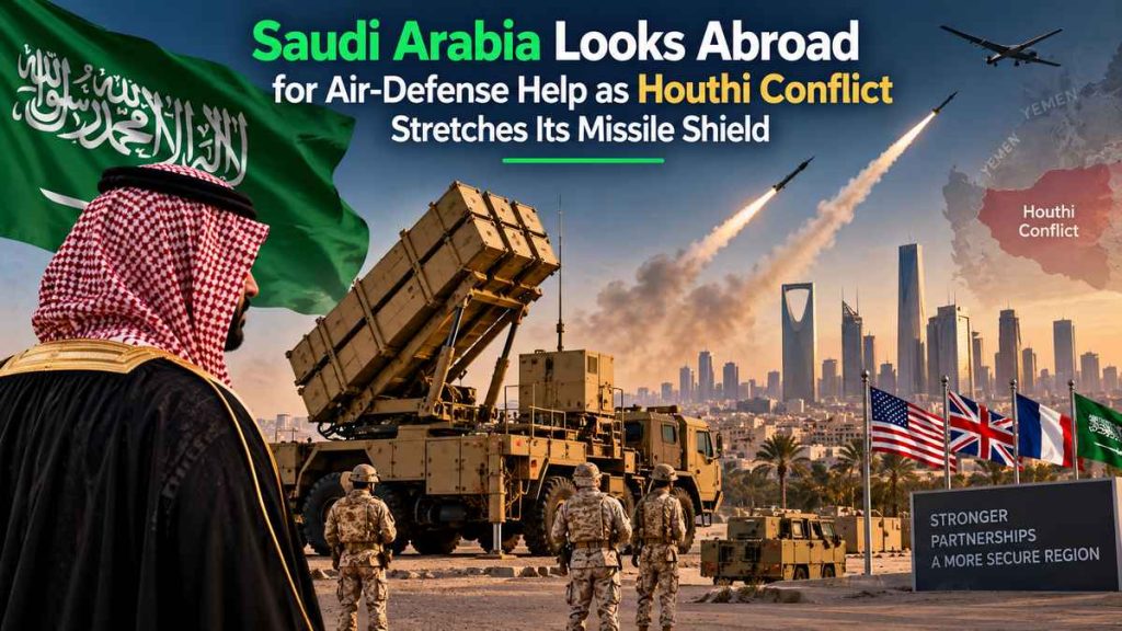 Saudi Arabia Looks Abroad for Air-Defense Help as Houthi Conflict Stretches Its Missile Shield