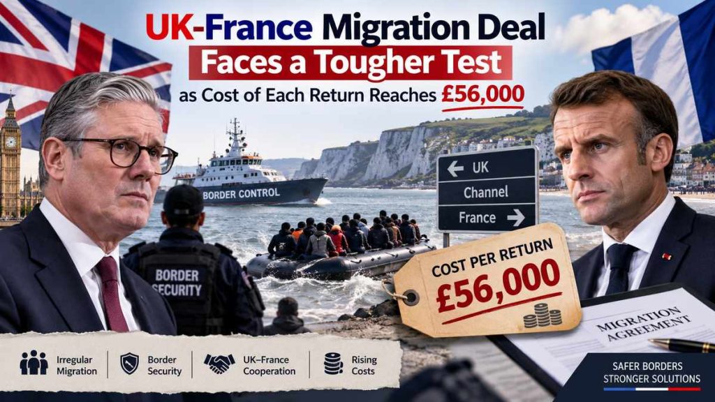 UK-France Migration Deal Faces a Tougher Test as Cost of Each Return Reaches £56,000